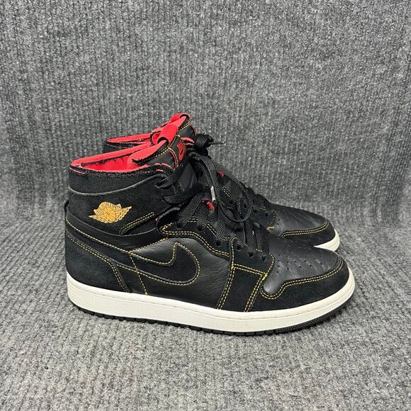 Nike Air Jordan 1 High Zoom Comfort Citrus Black Mens 9 CT0978-060